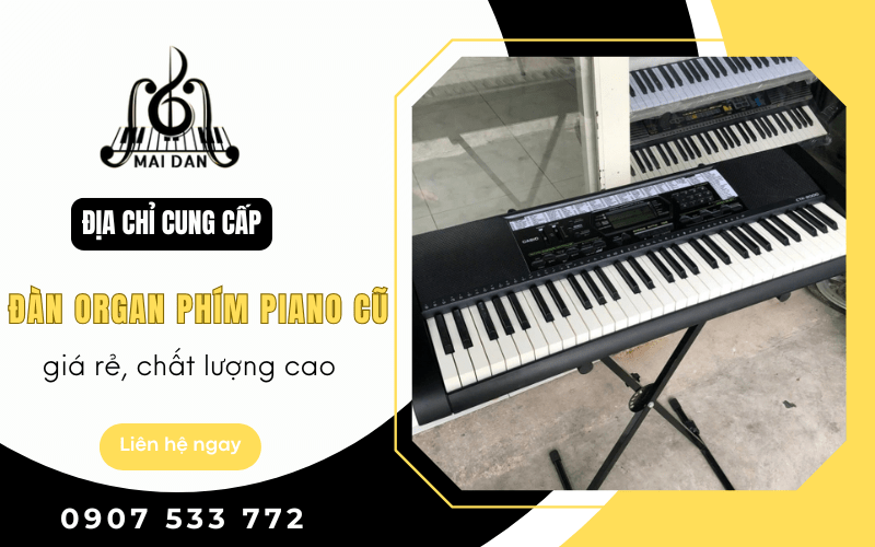 đàn organ phím piano cũ giá rẻ