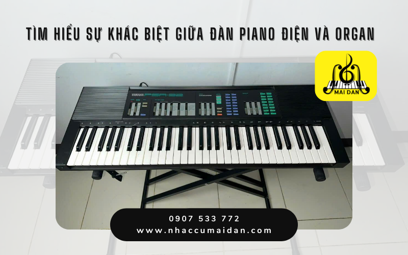 đàn piano điện và organ