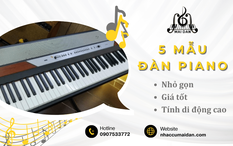 đàn piano nhỏ gọn