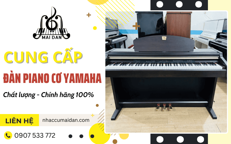 Đàn piano cơ Yamaha chính hãng