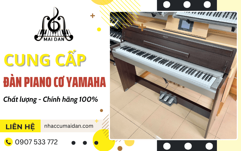 Đàn piano cơ Yamaha chính hãng